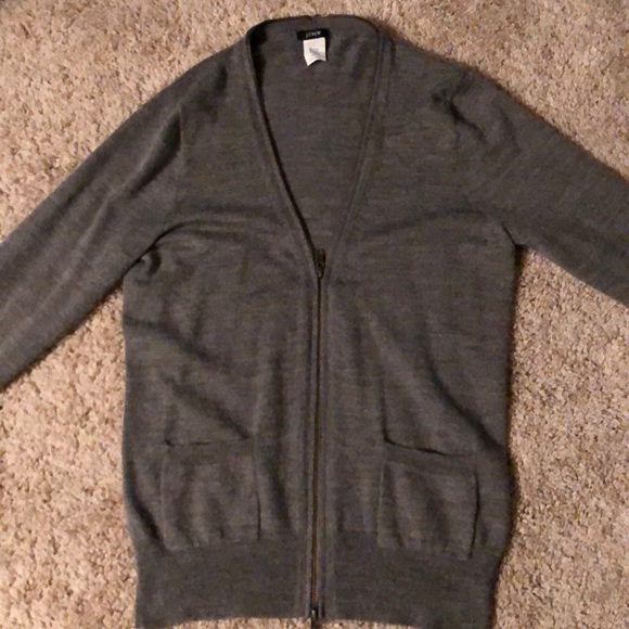 J Crew Zippered Cardigan - Picture 4 of 5